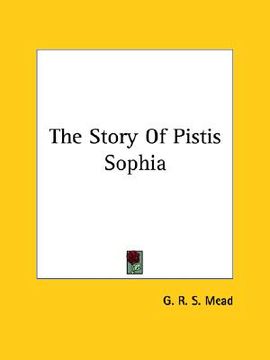 portada the story of pistis sophia (en Inglés)
