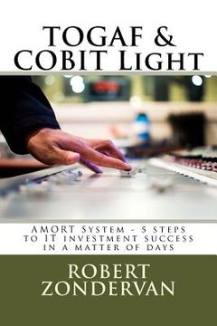portada TOGAF & COBIT Light: AMORT System - 5 steps to IT investment success in a matter of days (en Inglés)
