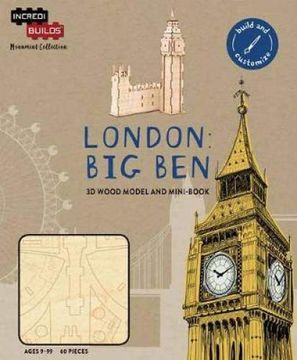 portada Big Ben Londres Modelo Para Armar en Madera ( Ingles) (in English)