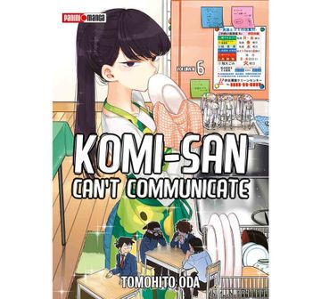 portada KOMI CAN'T COMMUNICATE N.6