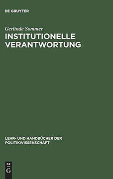 portada Institutionelle Verantwortung (in German)