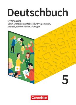 portada Deutschbuch Gymnasium - Berlin, Brandenburg, Mecklenburg-Vorpommern, Sachsen, Sachsen-Anhalt und Thüringen - Neue Ausgabe - 5. Schuljahr: Schulbuch (en Alemán)