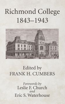 portada Richmond College 1843-1943 (en Inglés)