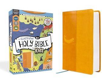 portada Nirv, the Illustrated Holy Bible for Kids, Leathersoft, Yellow, Full Color, Comfort Print: Over 750 Images (en Inglés)