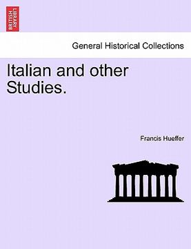 portada italian and other studies. (en Inglés)