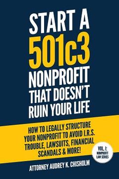 portada Start A 501c3 Nonprofit That Doesn (in English)