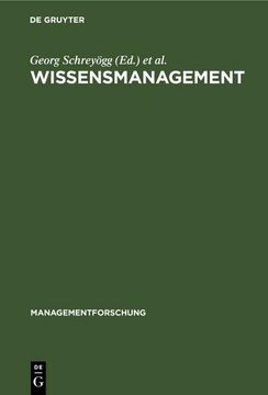 portada Wissensmanagement (en Alemán)