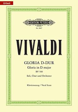 portada Gloria in D RV 589 (Vocal Score) (in English)