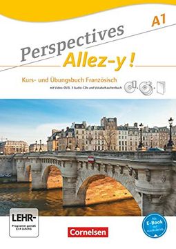 portada Perspectives - Allez-Y! A1 - Kurs- und Übungsbuch mit Lösungsheft und Vokabeltaschenbuch: Inkl. Komplettem Hörmaterial (3 Cds) und Video-Dvd (en Francés)