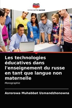 portada Les technologies éducatives dans l'enseignement du russe en tant que langue non maternelle (en Francés)