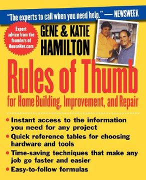 portada rules of thumb for home building, improvement, and repair