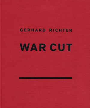 portada gerhard richter: war cut (en Inglés)