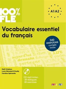 portada Vocabulaire Essentiel du Français Niveau a2 2016 (en Francés)