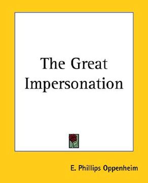 portada the great impersonation (en Inglés)