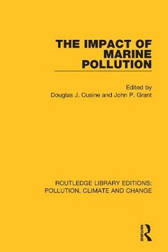 portada The Impact of Marine Pollution (Routledge Library Editions Pol) (en Inglés)