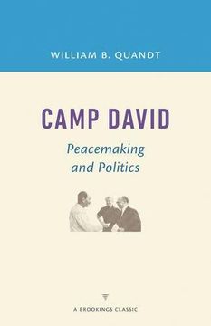 portada Camp David: Peacemaking and Politics (a Brookings Classic) (en Inglés)