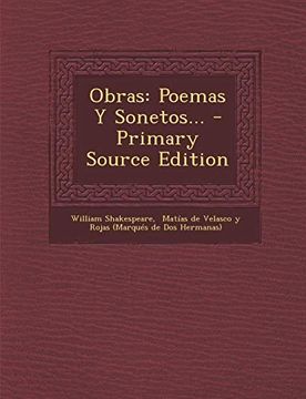 portada Obras: Poemas y Sonetos.   - Primary Source Edition