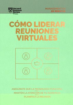 portada Cómo Liderar Reuniones Virtuales (Leading Virtual Meetings Spanish Edition)