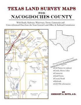 portada Texas Land Survey Maps for Nacogdoches County