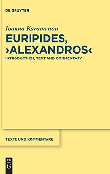 portada Euripides, "Alexandros": Introduction, Text and Commentary (Texte und Kommentare) 