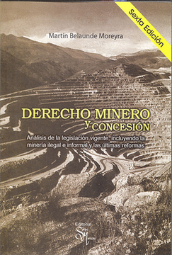 portada Derecho Minero Y Concesión