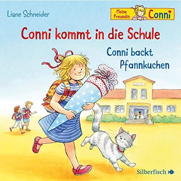 portada Conni Kommt in die Schule / Conni Backt Pfannkuchen: 1 cd (Meine Freundin Conni - ab 3) (en Alemán)