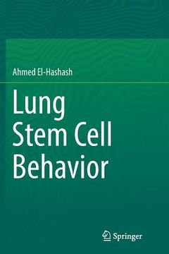 portada Lung Stem Cell Behavior (en Inglés)