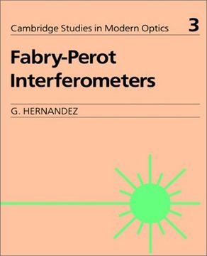 portada Fabry-Perot Interferometers Paperback (Cambridge Studies in Modern Optics) (in English)