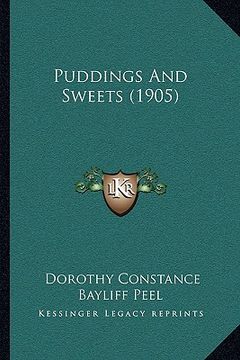 portada puddings and sweets (1905) (en Inglés)