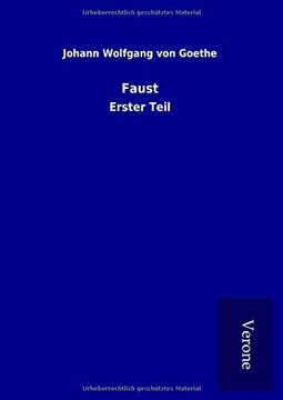 portada Faust Erster Teil (en Alemán)