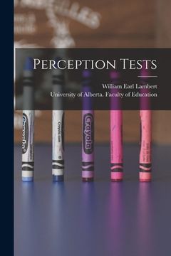 portada Perception Tests (en Inglés)