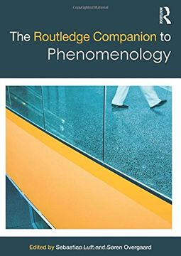 portada The Routledge Companion To Phenomenology (routledge Philosophy Companions) (in English)
