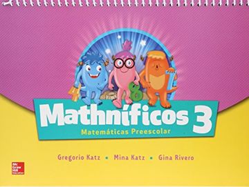 portada Mathnificos 3 Matematicas Preescolar (in Spanish)