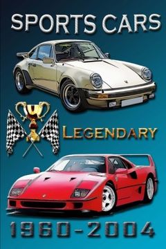 portada Legendary sports cars 1960-2004.: Coloring book for all ages. (en Inglés)