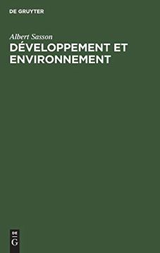 portada Développement et Environnement (en Francés)