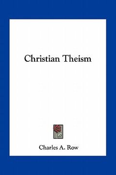 portada christian theism (en Inglés)
