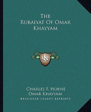 portada the rubaiyat of omar khayyam (in English)
