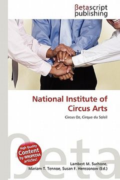 portada National Institute of Circus Arts 