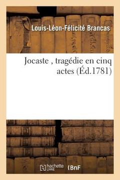 portada Jocaste, Tragédie En Cinq Actes (en Francés)