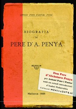 portada Don Pere d'Alcàntara Penya (Menjavents)