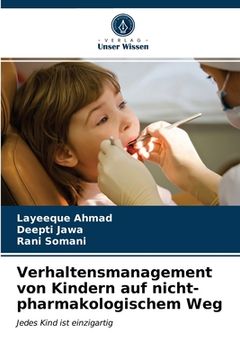 portada Verhaltensmanagement von Kindern auf nicht-pharmakologischem Weg (in German)