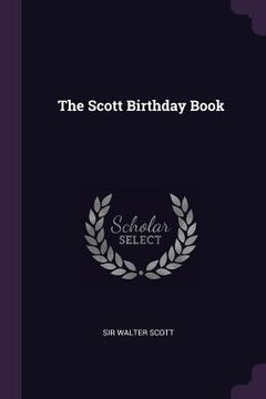 portada The Scott Birthday Book (en Inglés)