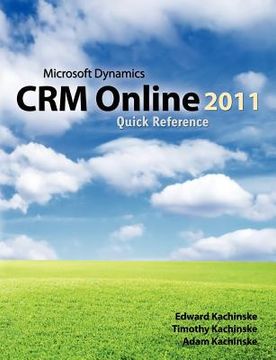 portada microsoft dynamics crm online 2011 quick reference (en Inglés)