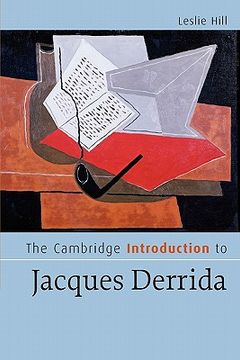 portada The Cambridge Introduction to Jacques Derrida Paperback (Cambridge Introductions to Literature) (en Inglés)
