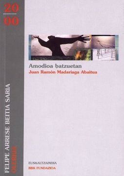 portada Amodioa Batzuetan (in Basque)