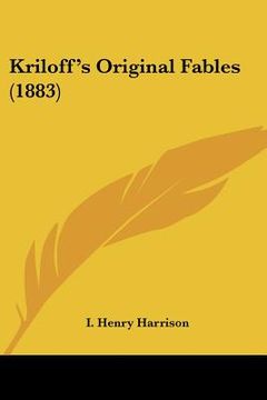 portada kriloff's original fables (1883) (en Inglés)