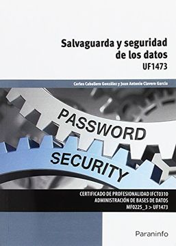 portada Salvaguarda y Seguridad de los Datos (in Spanish)