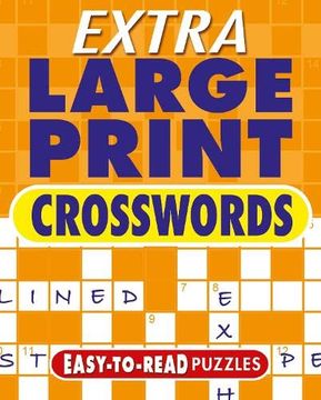 portada Extra Large Print Crosswords: Easy to Read Puzzles (Arcturus Extra Large Print Puzzles) 