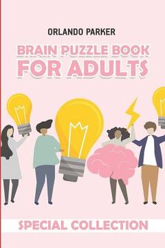 portada Brain Puzzle Book For Adults: Oases Puzzles (en Inglés)