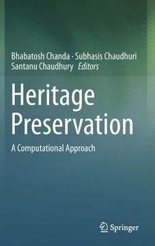 portada Heritage Preservation: A Computational Approach (en Inglés)